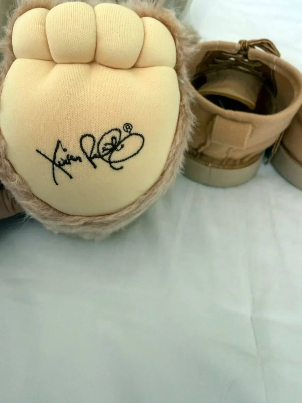 Vintage Furskins Bear Boone Beekeeper Xavier Roberts Plush 22